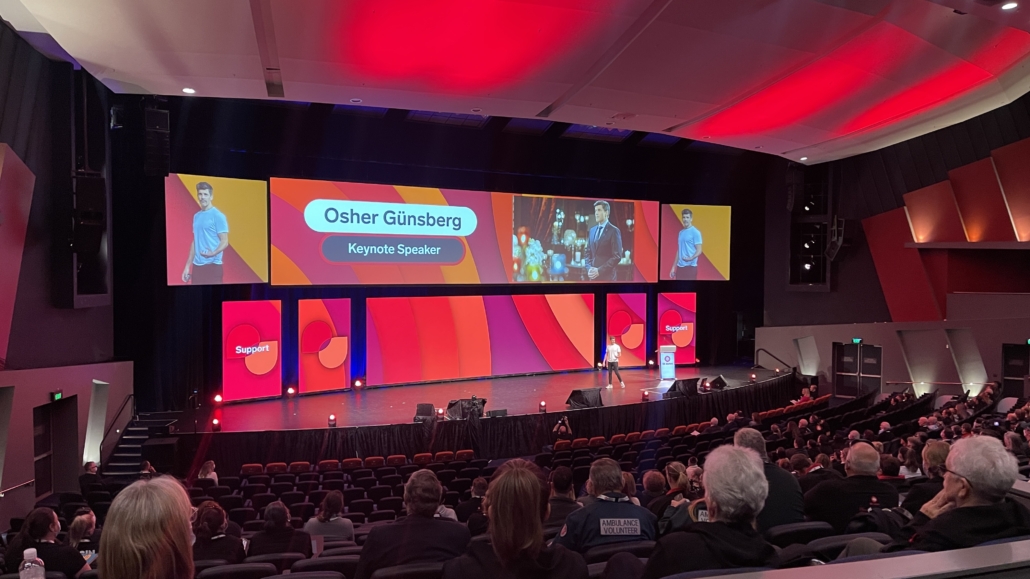 Osher Gunsberg, using technology for engaging presentations