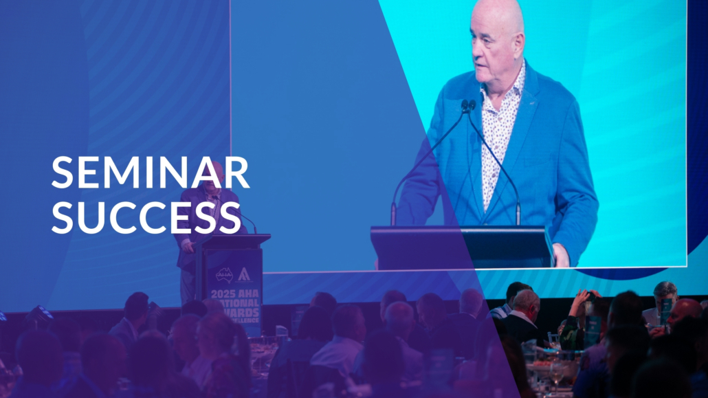 Live seminar presentation by keynote speaker