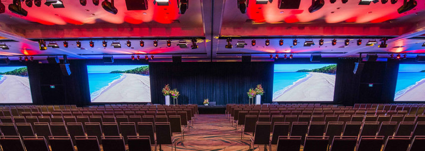 Media Release – AVPartners launches 24m-wide LED screen at Sunshine Coast Convention Centre