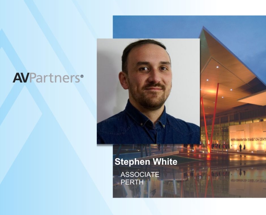AVPartners Promotes Stephen White to Associate AVPartners Perth