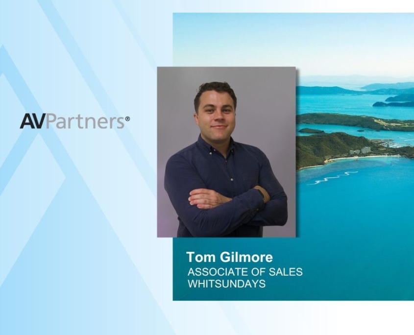 AVPartners Announces Promotion of Tom Gilmore to Associate of Sales – Whitsundays