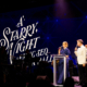 Presenting speeches live at A Starry Night Gala Ball 2025 Brisbane