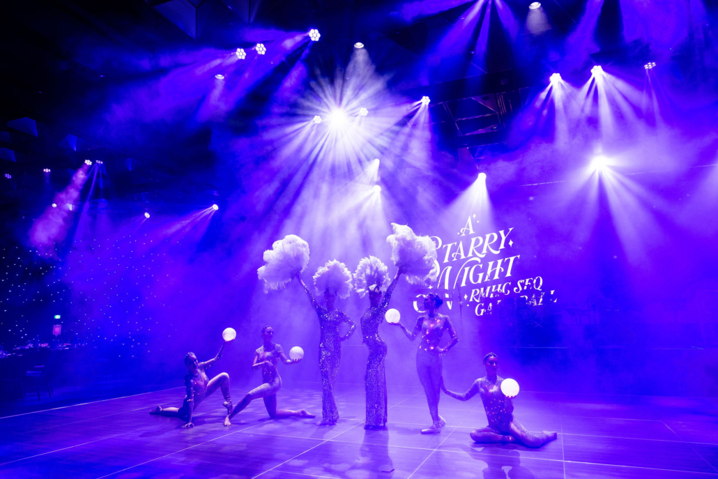 Stage performance live at A Starry Night Gala Ball 2025 Brisbane