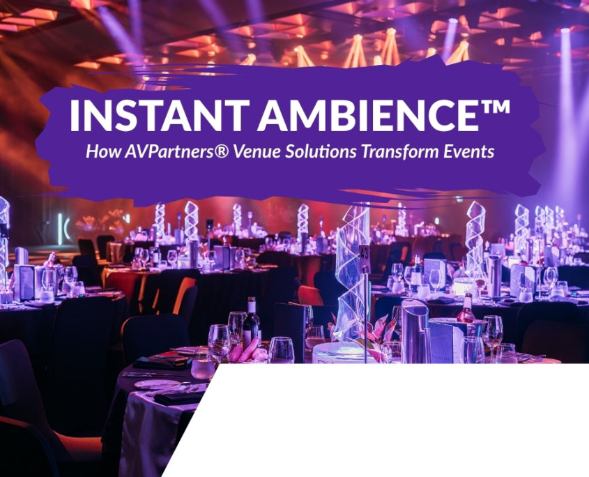Instant Ambience™: How AVPartners® Venue Solutions Transform Events