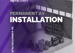 permanent AV installation graphic