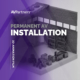 permanent AV installation graphic