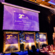 projector graphics at the Blueprint Homes 20th Anniversary Dinner Perth
