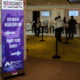 Foldable LED Banner used for crowd directions