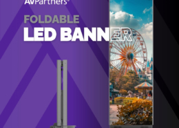 Foldable LED Banner Feature Image for Blog Post