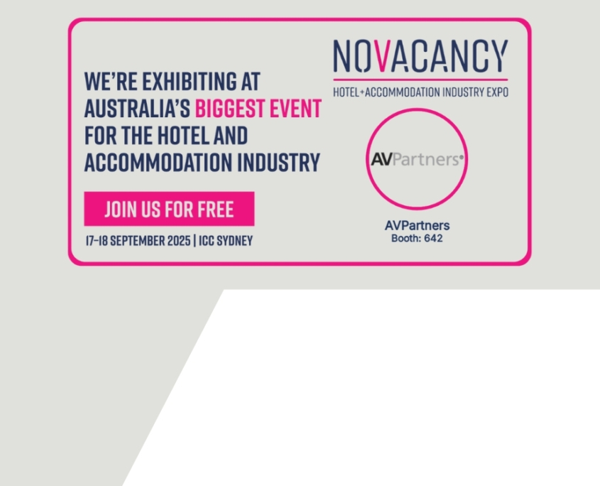 AVPartners to Debut at NoVacancy Expo 2025 ICC Sydney