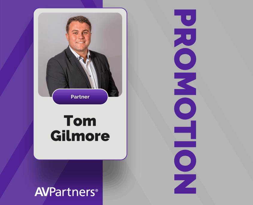 AVPartners Announces Promotion of Tom Gilmore to Partner – The Ritz-Carlton, Perth