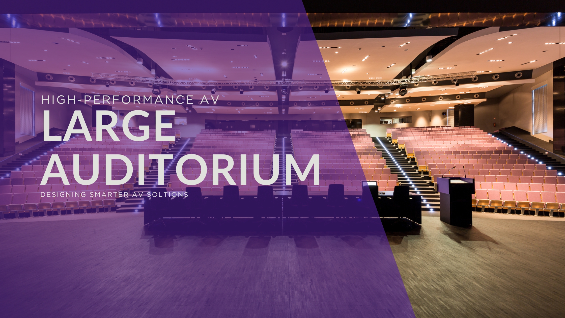 Blog Banner for Auditorium AV systems article