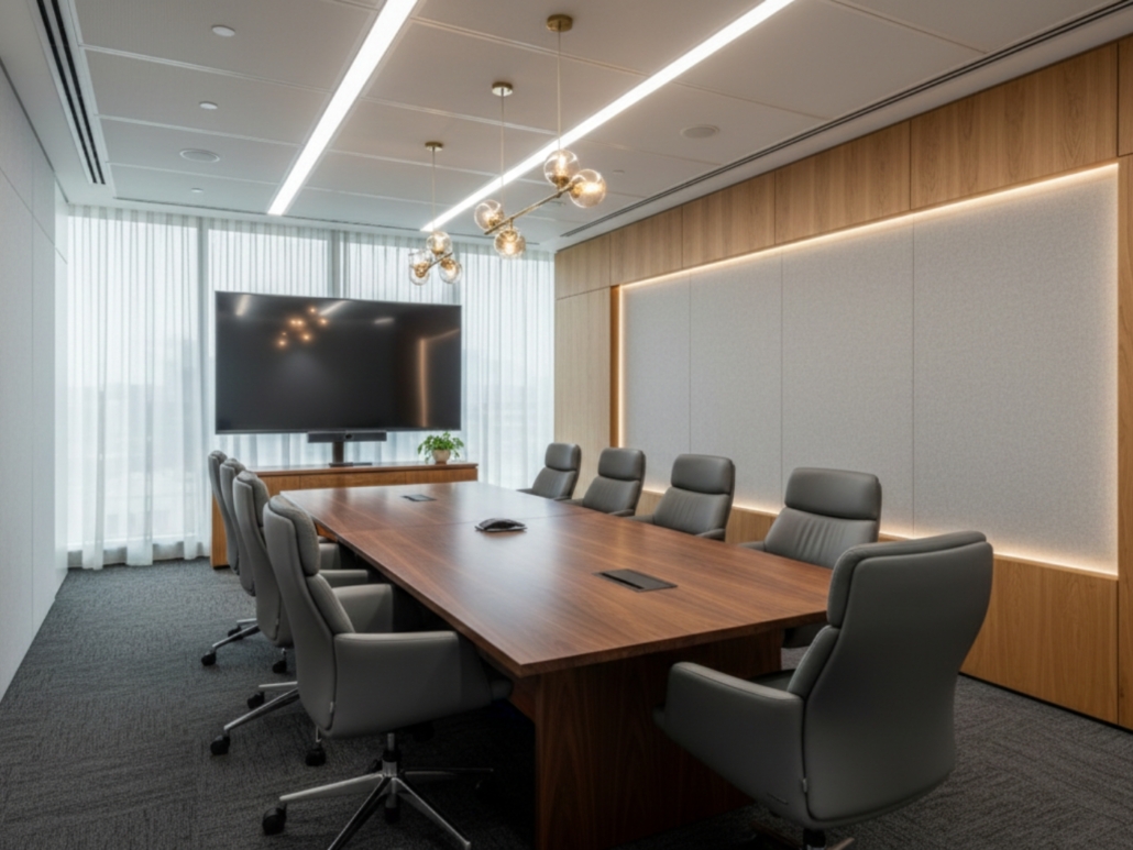 Boardroom av installation solution for a corporate office.