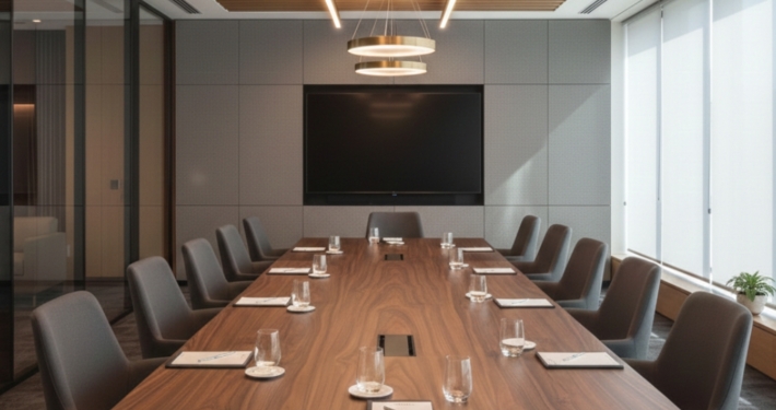 Meeting Room AV Solutions AVPartners A meeting room av installation for a corporate office