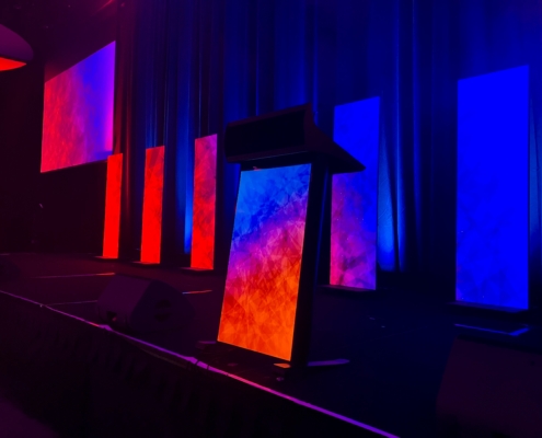 LED Banners at Perth Convention Exhibition Centre