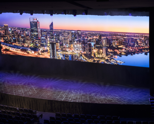 AV Installation with LED Screen for meetings and conferences at Perth Convention Exhibition Centre