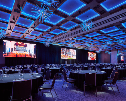 Multiple LED Screen AV Installation for Meeting Room at The Westin Perth