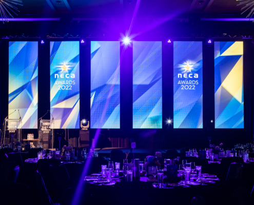 LED Screen AV Installation in Conference Room at The Westin Perth